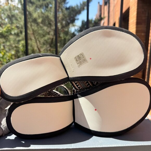 New Amambaih Beatriz Wrap Platform Sandals Black Tan Cream Free People 9/39 - Picture 7 of 12